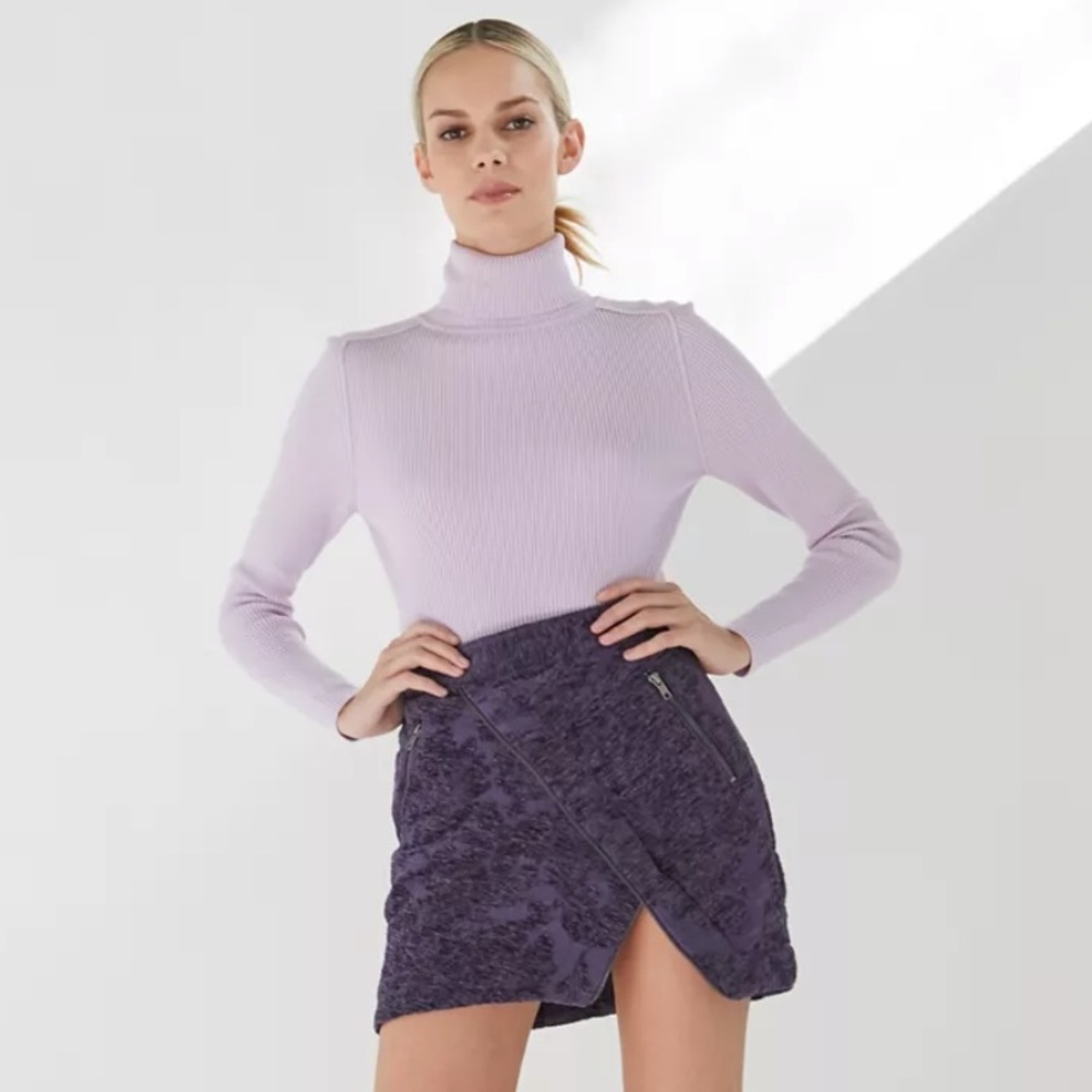UO Joan Asymmetrical Mini Skirt